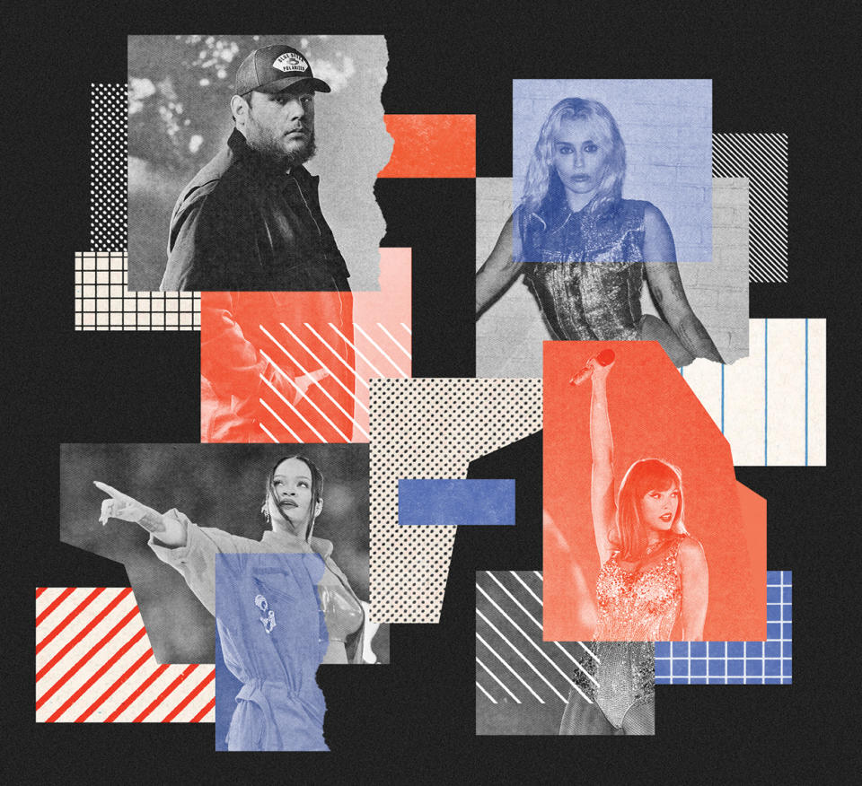 Sound, Big Four, Grammy First Look, Luke Combs, Miley Cyrus, Taylor Swift, Rihanna