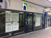 A general view of the Hanley Economic Building Society branch in Stoke-on-Trent