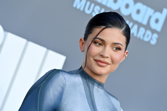During an appearance on The Late Late Show with James Corden, Kylie Jenner explained her mother Kris Jenner delivered her daughter, Stormi. (Photo: Axelle/Bauer-Griffin/FilmMagic)