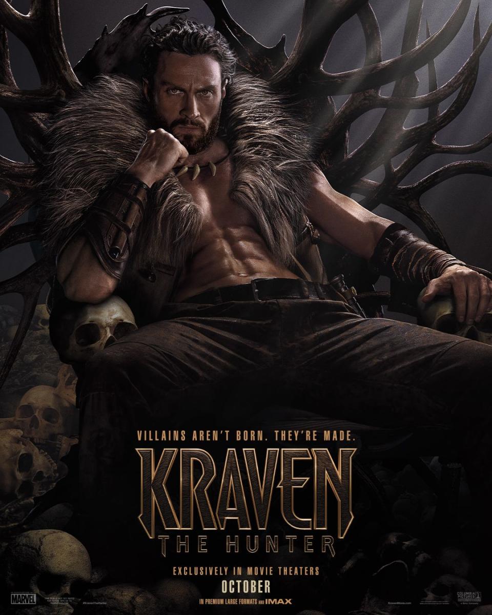 kraven the hunter poster