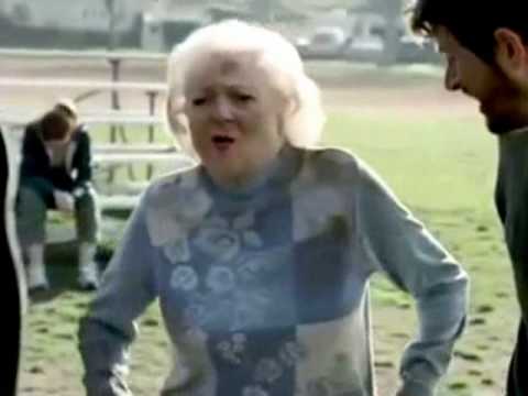 Betty White's Snickers Commercial