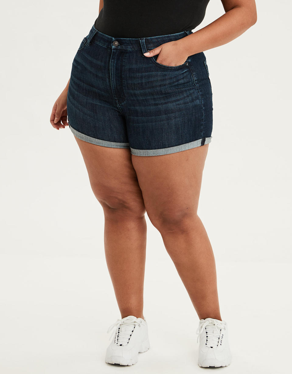 AE NE(X)T LEVEL CURVY SUPER HIGH-WAISTED SHORT SHORT 