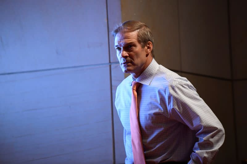 Rep. Jim Jordan, R-Ohio, attends a U.S.House Judiciary Committee, in Washington