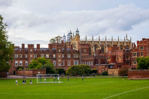 <span class="caption">Eton College. </span> <span class="attribution"><a class="link " href="https://www.shutterstock.com/image-photo/eton-college-independent-boarding-school-boys-1826559971" rel="nofollow noopener" target="_blank" data-ylk="slk:malgosia janicka/Shutterstock;elm:context_link;itc:0;sec:content-canvas">malgosia janicka/Shutterstock</a></span>