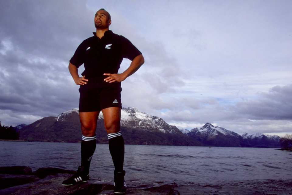 <em>Mr Prosser claimed the passenger reminded him of late New Zealand rugby union player Jonah Lomu (Getty)</em>