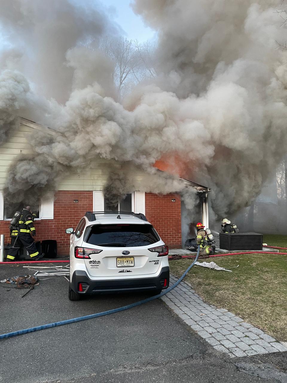 A Manchester resident of Heron Street in Cedar Glen West died in a home fire on Sunday, township police said.