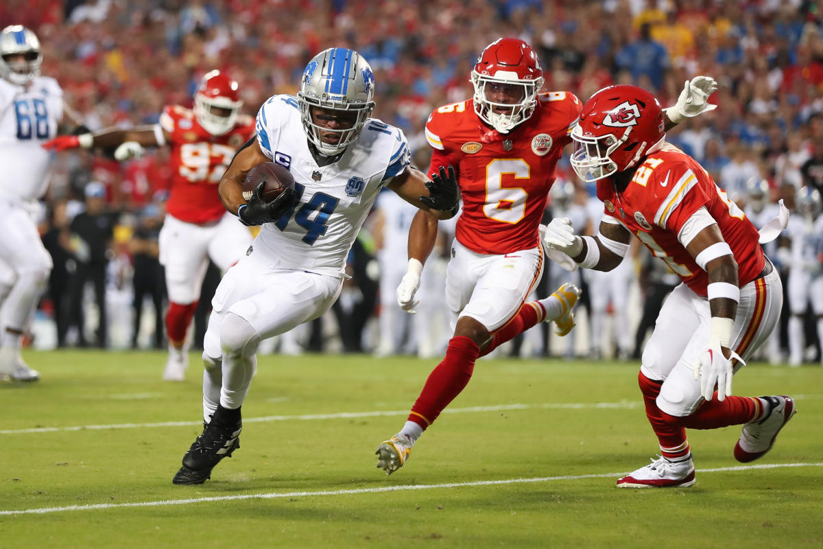 Chiefs vs. Lions final score, results: Detroit knocks off Patrick Mahomes,  Kansas City in NFL opener