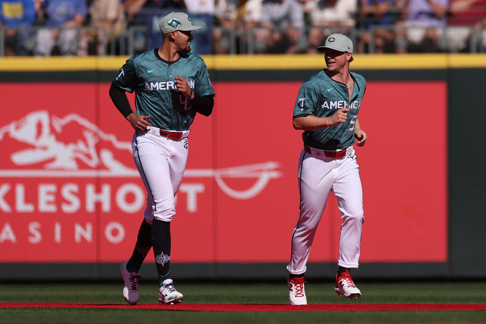 Pablo Lopez與隊友Sonny Gray一同入選本屆明星賽。（MLB Photo by Steph Chambers/Getty Images）