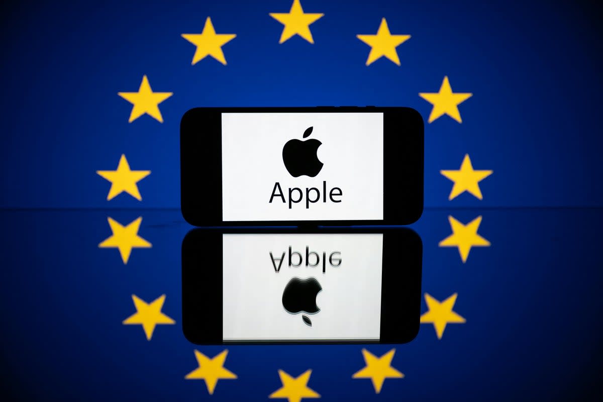 Apple fined by EU  (AFP via Getty Images)