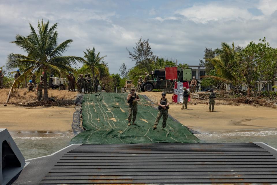 marine corps ship training