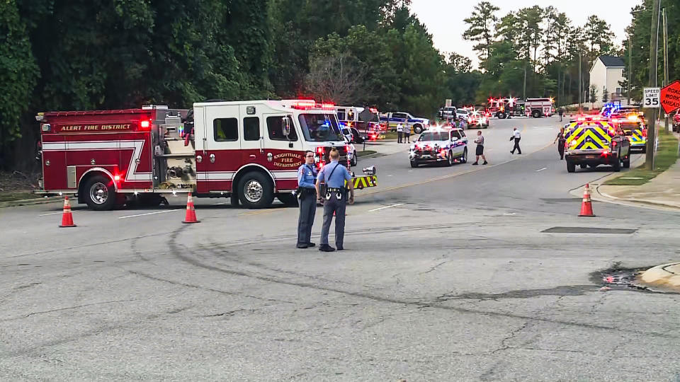 An off-duty officer was killed as police are responding to an active shooting situation in an east Raleigh, N.C., neighborhood on Thursday afternoon. (WRAL)