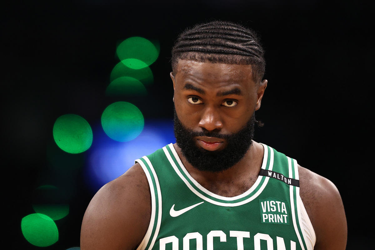 Jaylen Brown responds mysteriously after being overlooked for Team USA in favor of Celtics teammate Derrick White