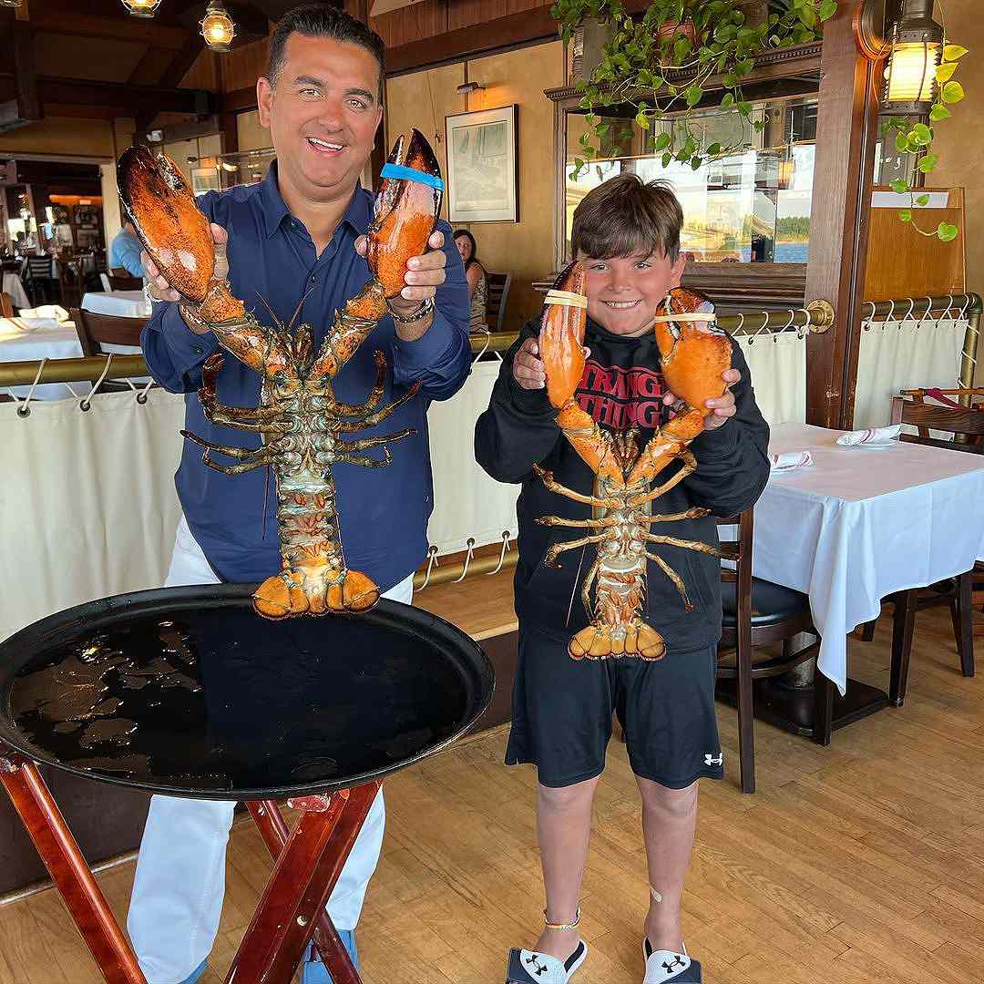 Buddy Valastro and son