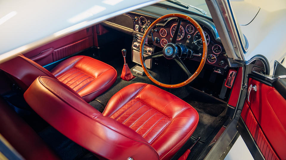 Inside Connery’s 1964 DB5 - Credit: Broad Arrow Auctions