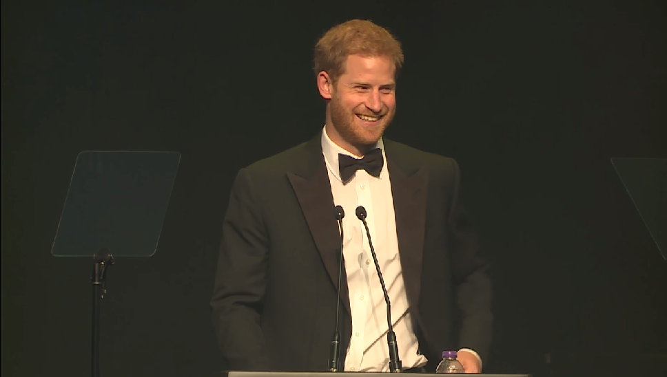 Prince Harry gave a speech about Princess Diana’s famous handshake with a man with HIV