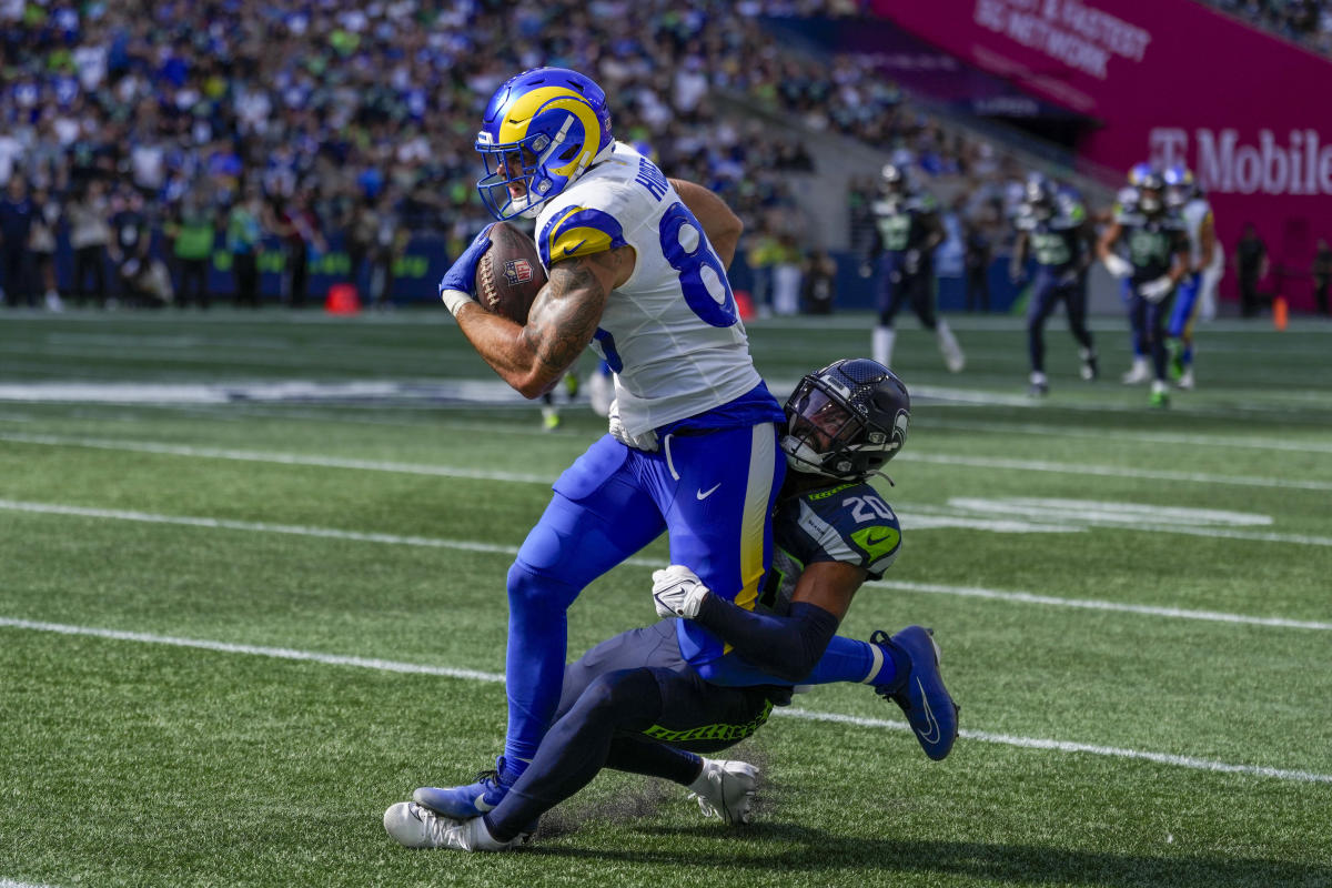 Rams-49ers NFC Championship 2022: Tyler Higbee QUESTIONABLE to