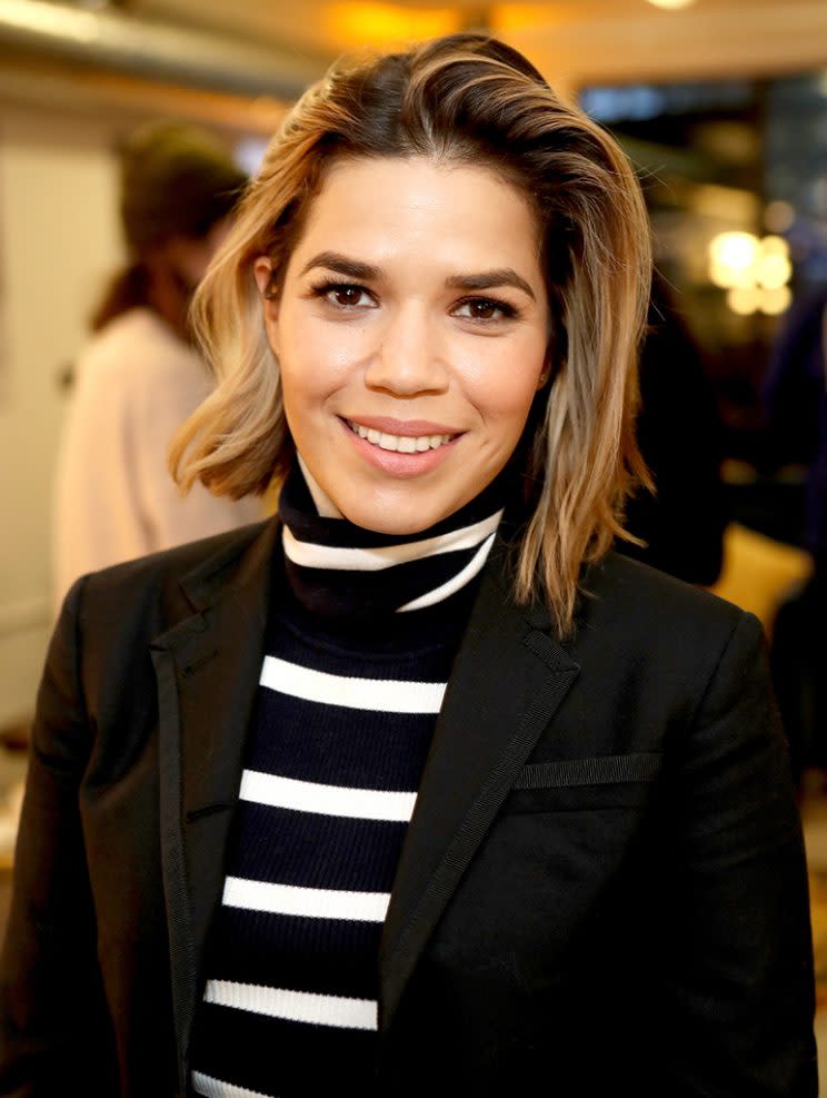 America Ferrera was sure-footed and shining bright at the 2017 Sundance Film Festival. (Photo: Randy Shropshire/Getty Images for AT&T)