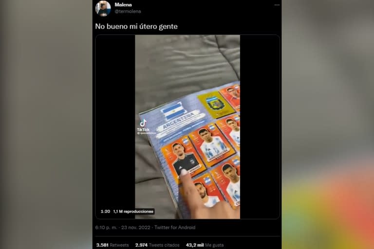 El video también se hizo viral en Twitter (Foto: Twitter @termolena)