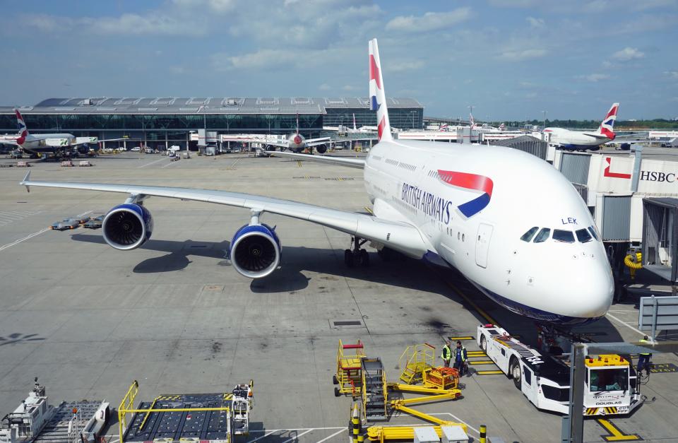 British Airways a380.