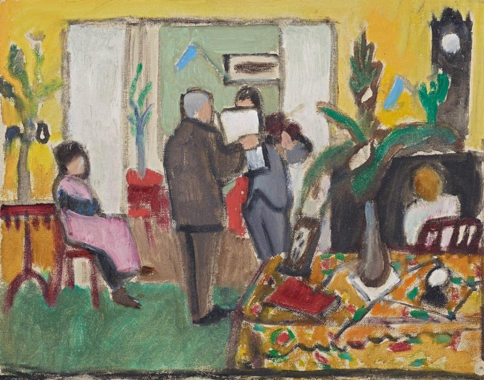 Geschwister Wallin Stockholm:  Münter, 1916 (VG Bild-Kunst, Bonn 2019)