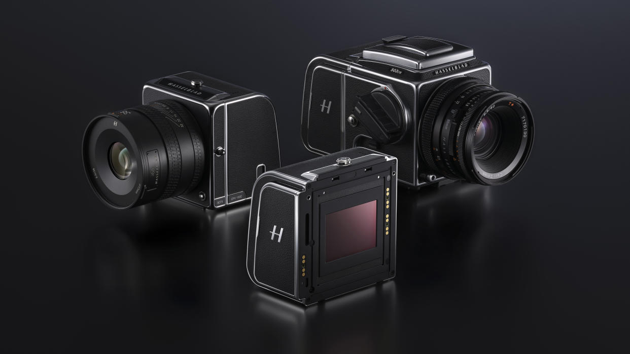  Hasselblad 907X mirrorless camera with CFV 100C digital camera back. 