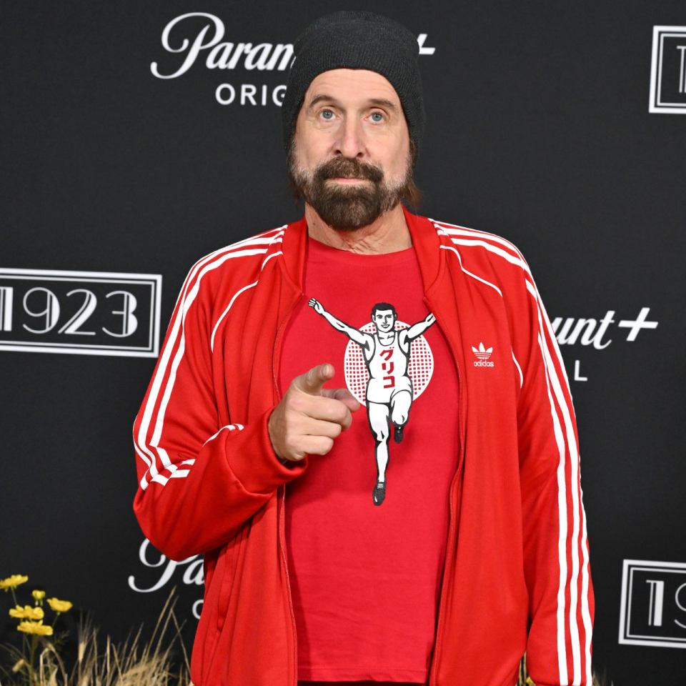 Peter Stormare attends the Los Angeles premiere 1923 in 2022