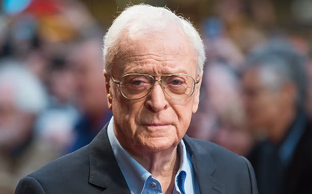 Samir Hussein/WireImage Michael Caine poses on the red carpet