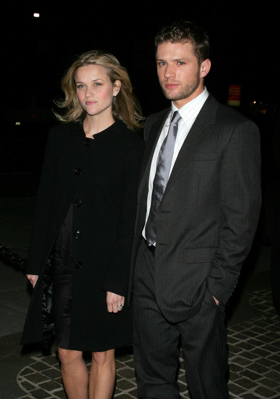 Reese Witherspoon and Ryan Phillippe during The Cinema Society & Zenith Watches Host Screening of Flags of our Fathers