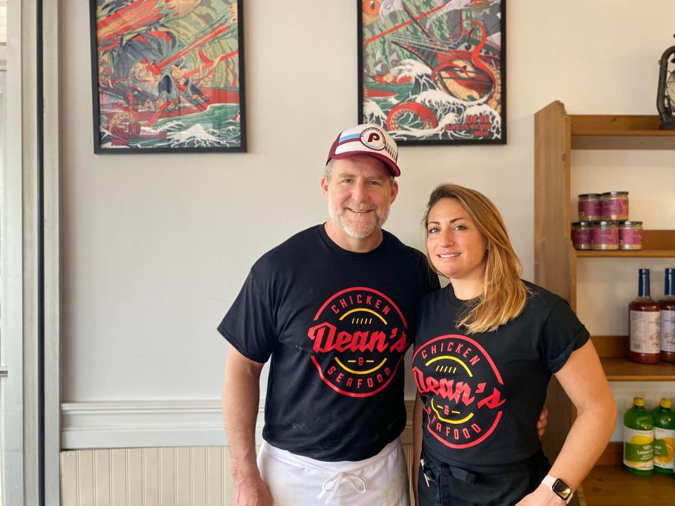 Paul and Andrea Markert, who purchased the Lobster Claw in the cross keys section of Plumstead in 2022, will soon transition the space into their new restaurant, Dean's Chicken & Seafood.