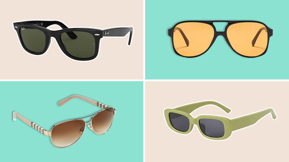 Shop the best designer sunglasses on Amazon: Ray-Ban, Oakley and Maui Jim.