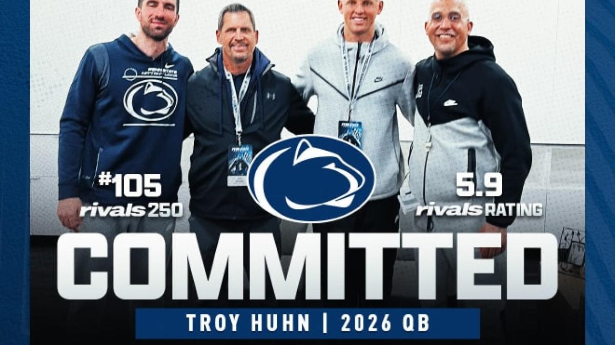 Penn State secures commitment from highly-rated quarterback Troy Huhn