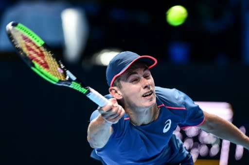 Alex De Minaur, who began the season at number 208 in the world rankings and reached a career-high 31 last month, had been undefeated until the final