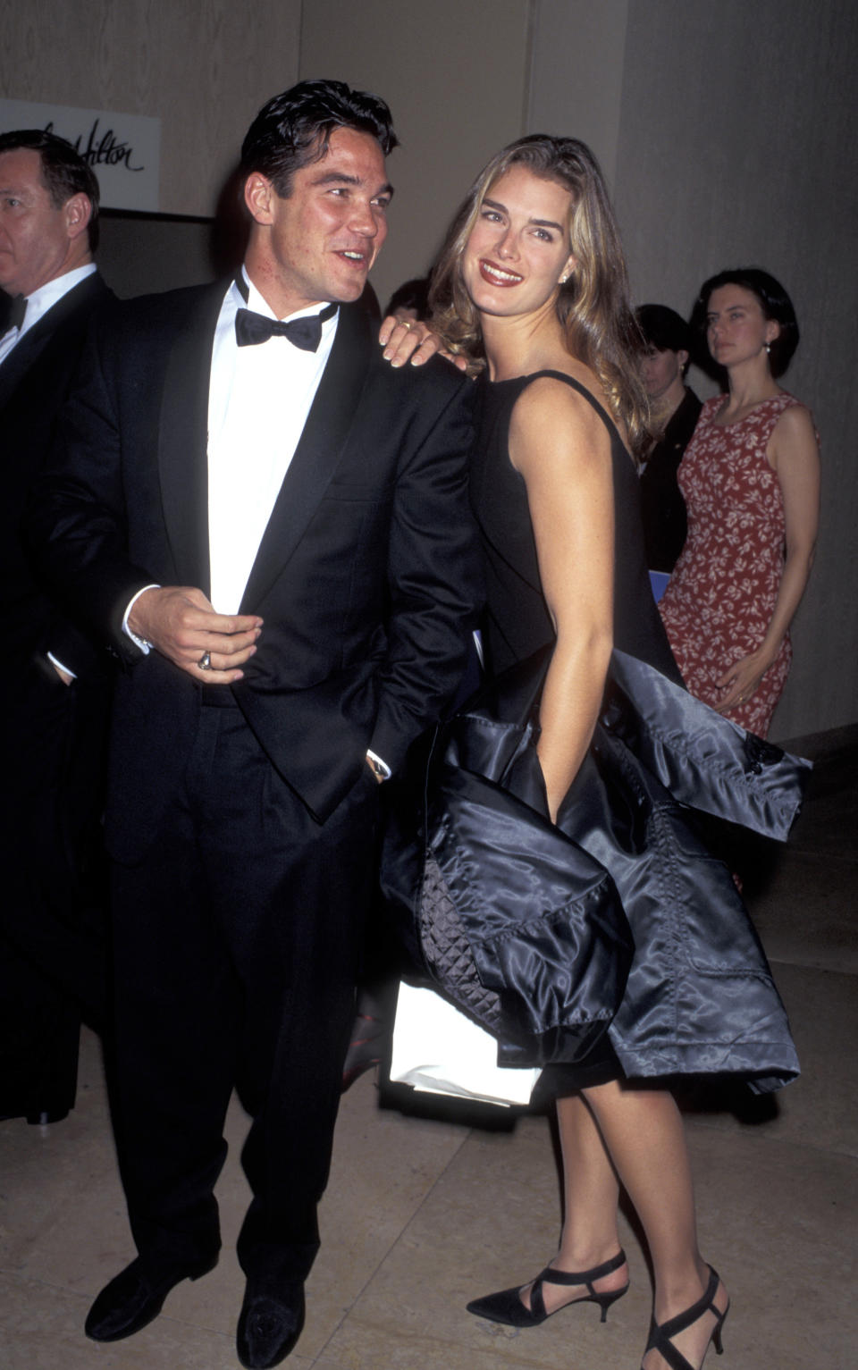 Dean Cain and Brooke Shields at the Beverly Hilton Hotel in Beverly Hills, California