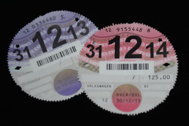 Paper car tax disc now obsolete