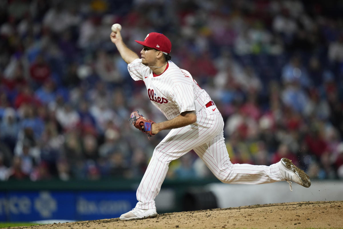 Michael Lorenzen throws a no-hitter in his home debut with the Phillies,  14th in franchise history - NBC Sports