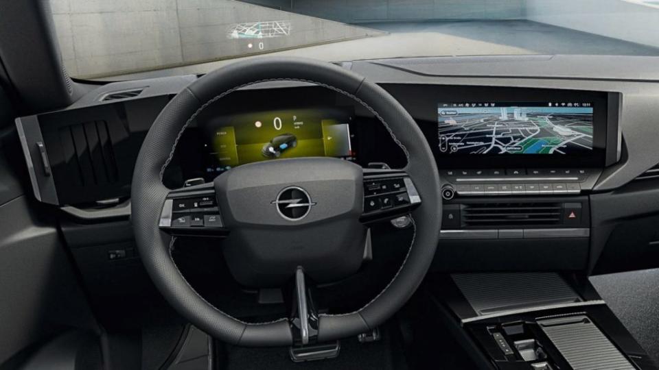 新世代Astra的內裝相當具有科技感。(圖片來源/ Opel)
