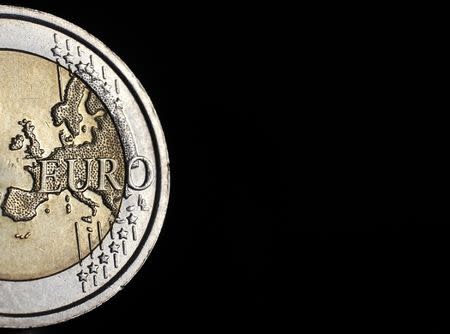 The map of Europe is featured on the face of a two Euro coin seen in this photo illustration taken in Rome, December 3, 2011. REUTERS/Tony Gentile/Files