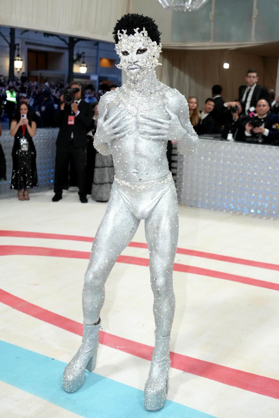 Lil Nas X at the Met Gala