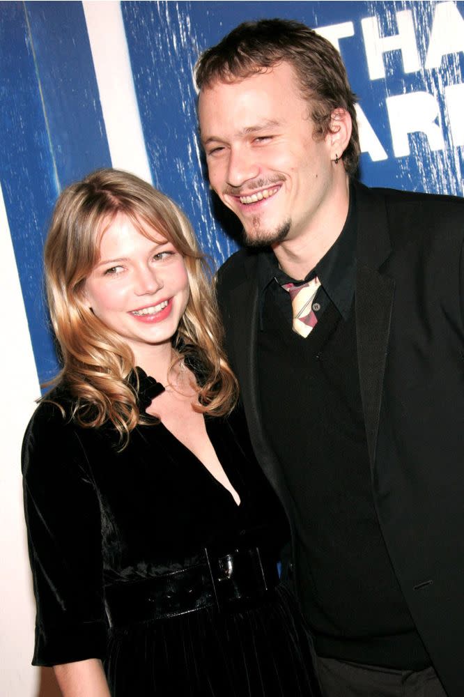 Michelle Williams and Heath Ledger | Charles Sykes/REX/Shutterstock