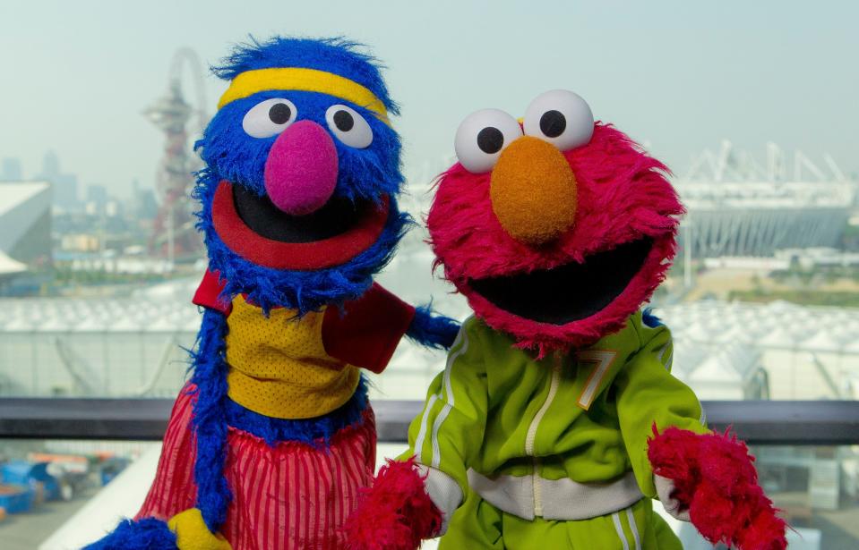 Grover and Elmo