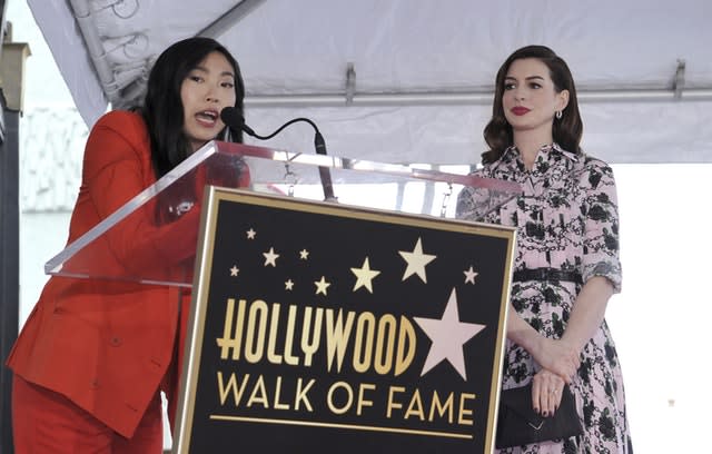 Anne Hathaway Walk Of Fame