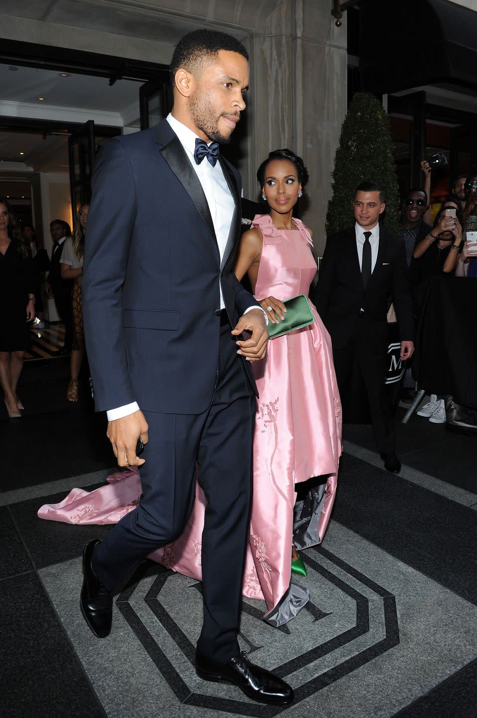 Kerry Washington, 42, and Nnamdi Asomugha, 38