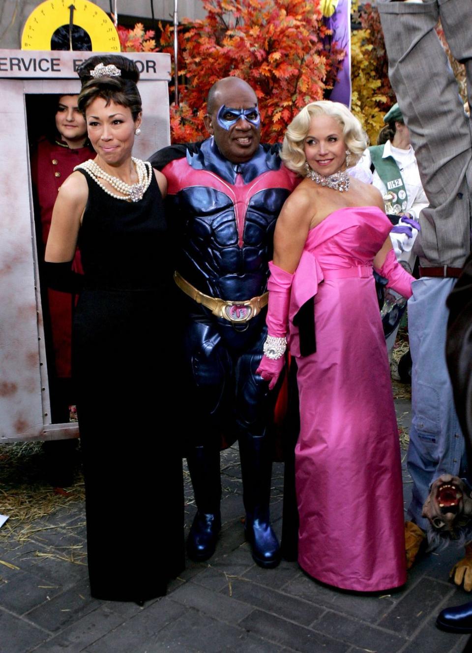 <p>Similar to 2006, the year prior didn't have much of a running theme. With that being said, the ladies of <em>Today</em> (Ann Curry and Katie Couric) both dressed up as iconic beauty legends Audrey Hepburn and Marilyn Monroe. As for Al, he chose to go as Batman's trusty sidekick Robin.</p>