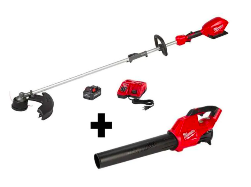 Milwaukee Cordless Trimmer Kit with Fuel Blower