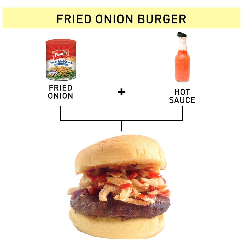 11. Fried Onion Burger