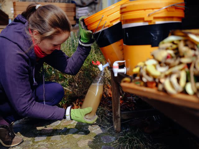 Guido Mieth / Getty Images Bokashi composting supplies eco-friendly liquid fertilizer