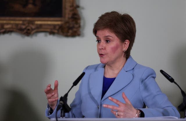 Nicola Sturgeon in Bute House