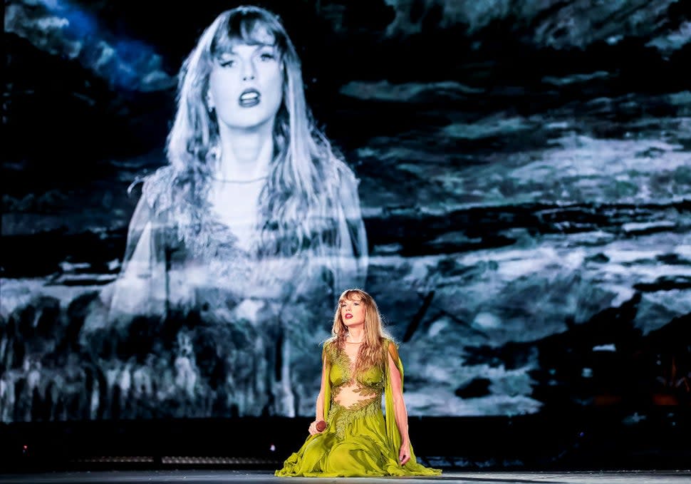 Taylor Swift performs onstage during 