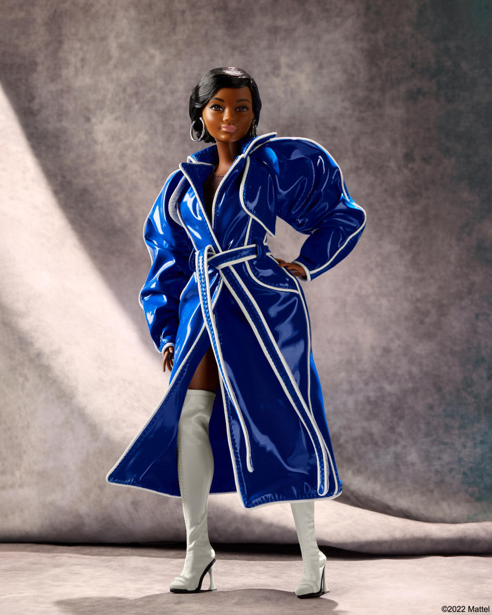 Hanifa’s Brooklyn Jacket on Barbie. - Credit: Courtesy of Mattel