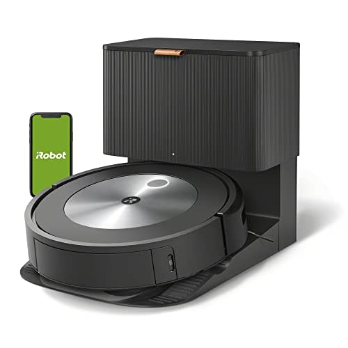 iRobot Roomba j7+ (7550) Self-Emptying Robot Vacuum - Identifies and avoids obstacles like pet waste & cords, Empties itself for 60 days, Smart Mapping, Works with Alexa, Ideal for Pet Hair, Graphite (Amazon / Amazon)